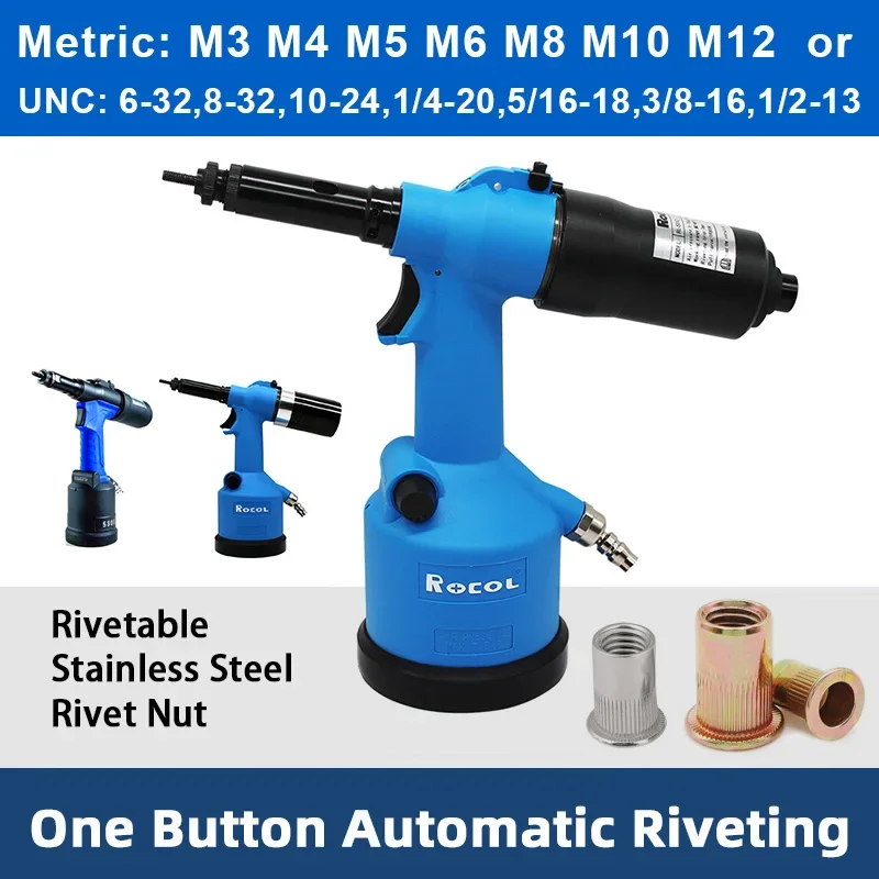 Rivet Setter Tool - Industrial Rivet Nut Gun Hydraulic Pneumatic