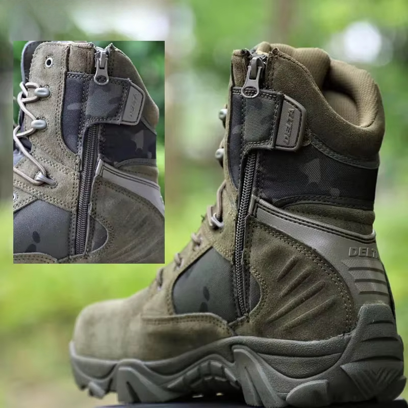 Leatherwork Training - Climbing Outdoor Mens Work Safety Boots