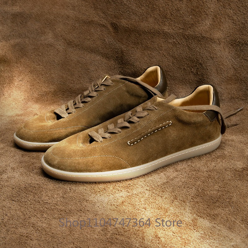 Leatherwork Training - Luxury Designer Men's Shoes Cow Suede