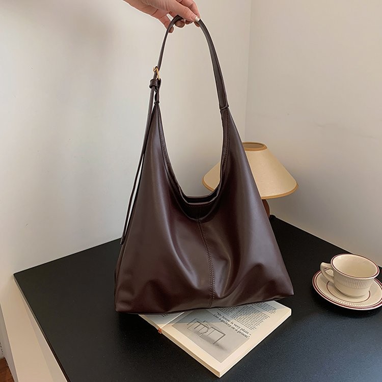 HOMEFISH New Tote Bag Hand Bil - Leather Work Handbag recension och pris