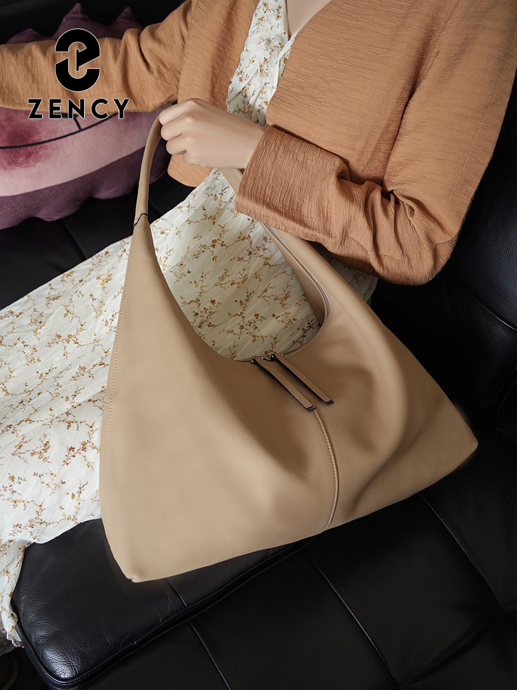 Zency Women's Genuine Leather  - Leather Work Bag recension och pris