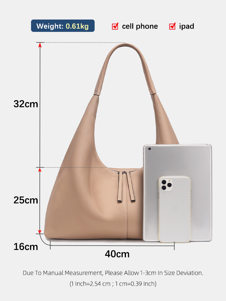 Zency Women's Genuine Leather  - Leather Work Bag recension och pris