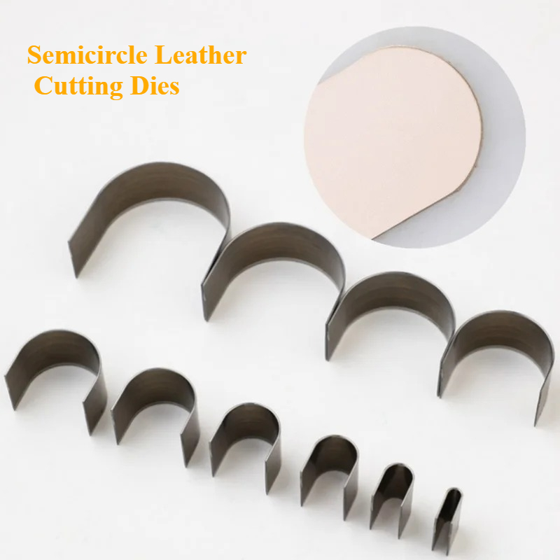 10Pcs/Set Semicircle Leather C - Leathercraft Japan recension och pris