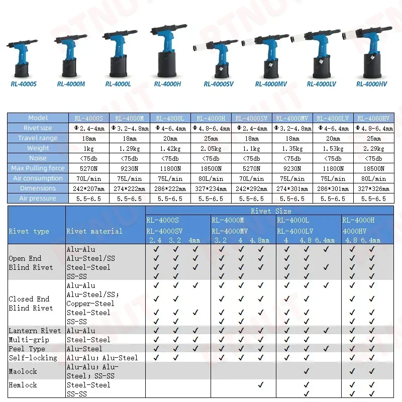 Pneumatic Rivet Gun Industrial - Rivet Setter Tool recension och pris