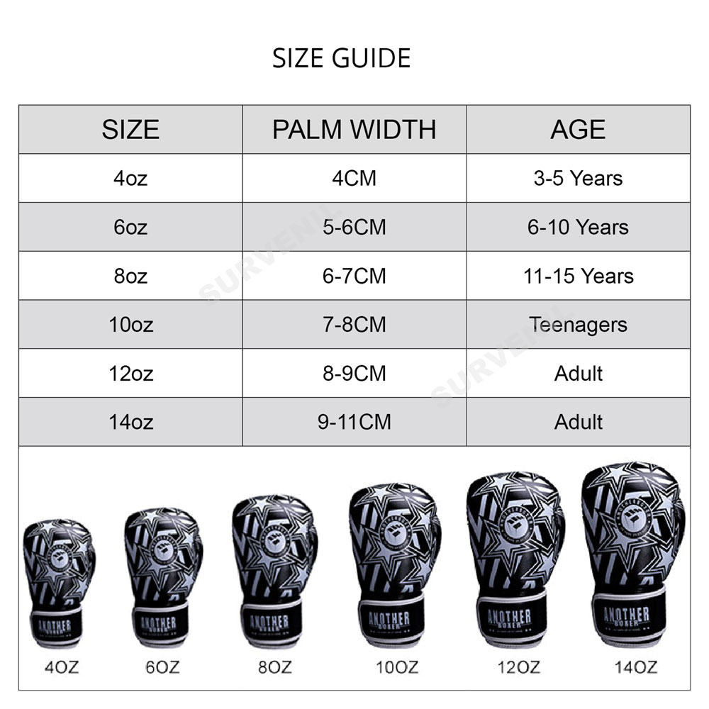 Muay Thai Boxing Gloves Kickbo - Leatherwork Training recension och pris