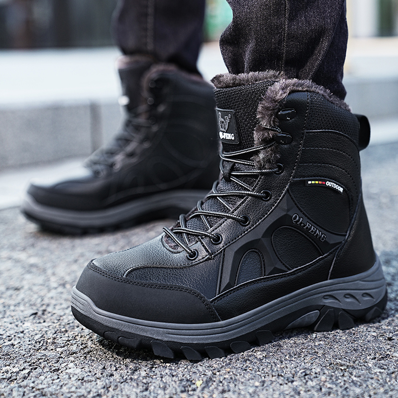 Outdoor Hiking Boots Plus Size - Leatherwork Training recension och pris