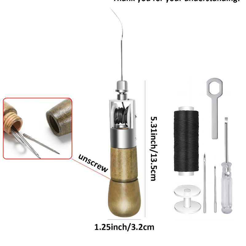 Professional Leather Sewing Aw - Leatherwork Needles recension och pris