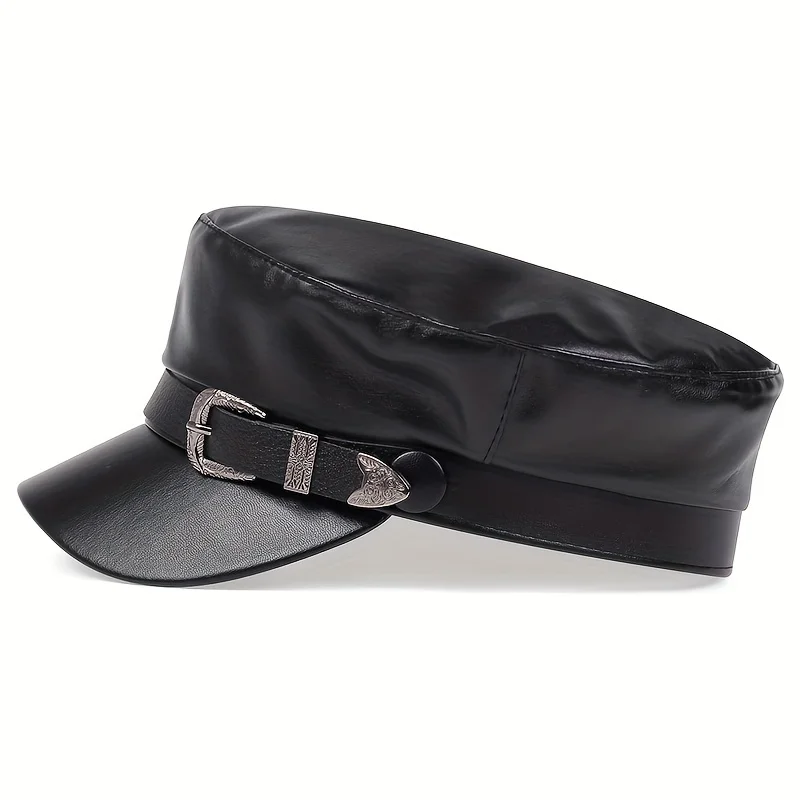 Fashion Women Large Belt Buckl - Leather Work Hat recension och pris