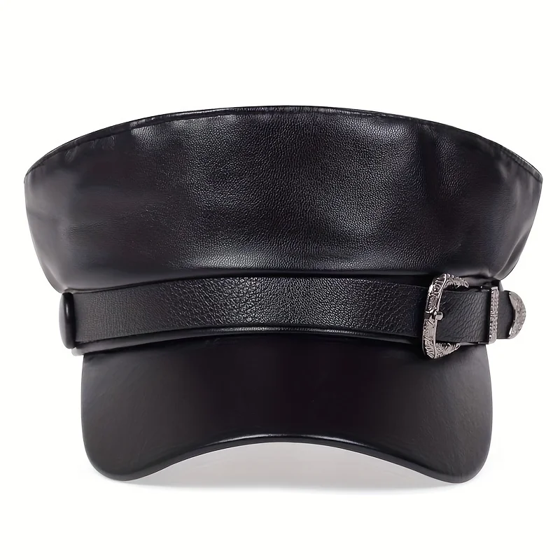 Fashion Women Large Belt Buckl - Leather Work Hat recension och pris