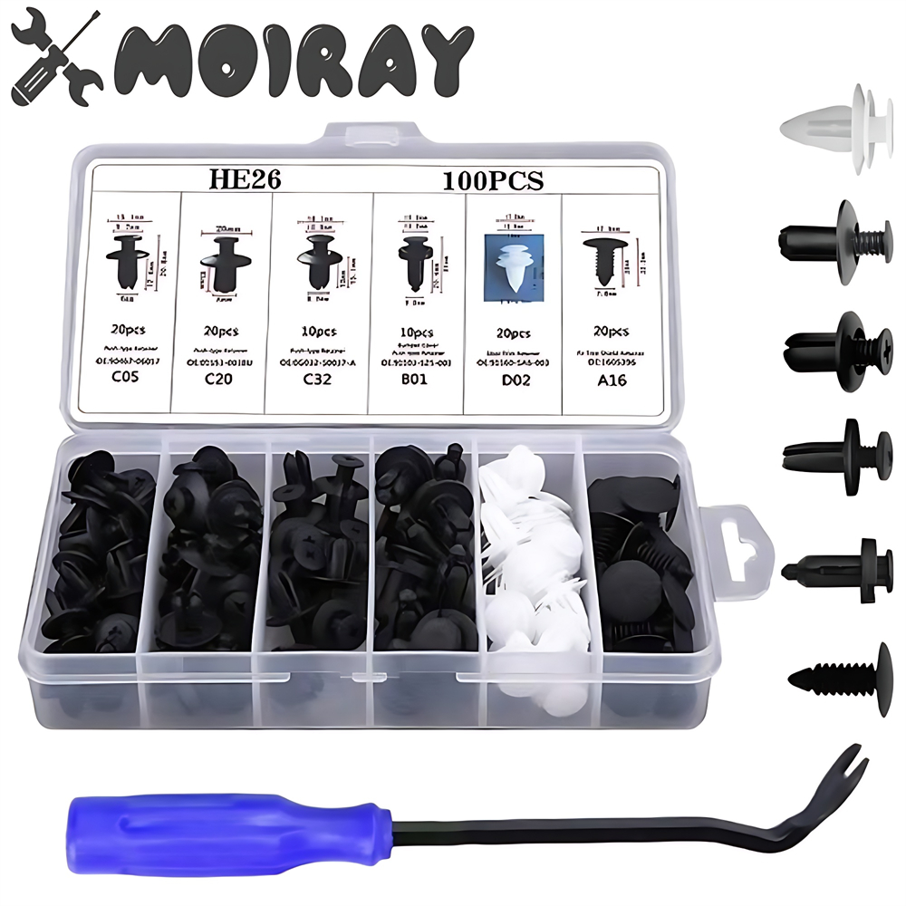 Car Plastic Retainer Clips Aut - Rivet Setter Tool recension och pris
