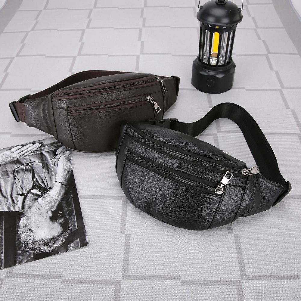 Multifunctional Crossbody Cash - Leather Work Bag recension och pris