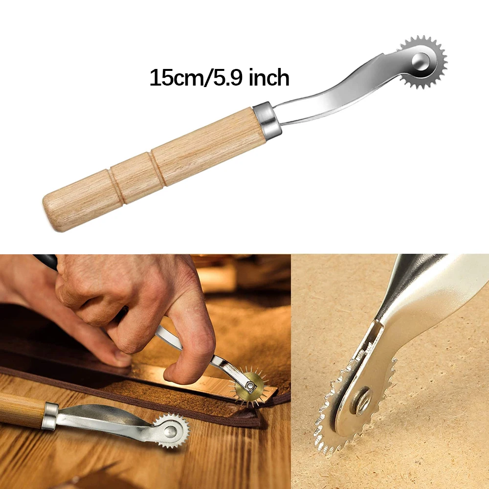 14PCS Leather Craft Sewing Kit - Leatherwork Needles recension och pris