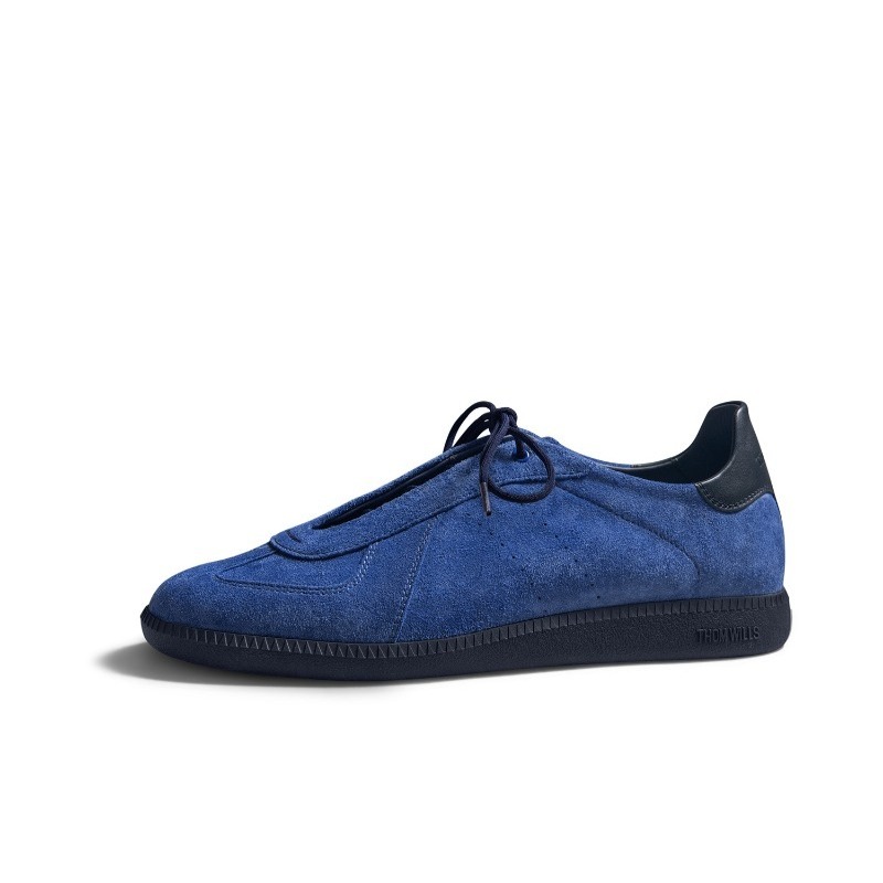 Luxury Cowhide Sneakers Blue C - Leatherwork Training recension och pris