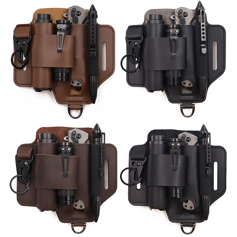 EDC Tactical Tool Holster Wild - Leather Work Bag recension och pris