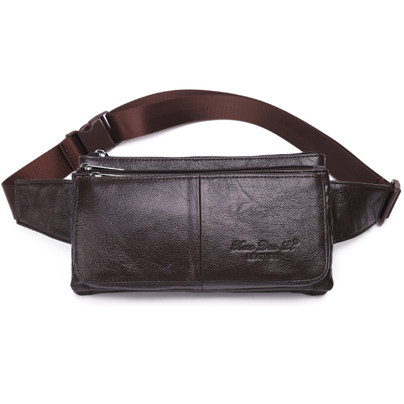 Men Waist Fanny Pack Belt Hip  - Leatherwork Belt recension och pris