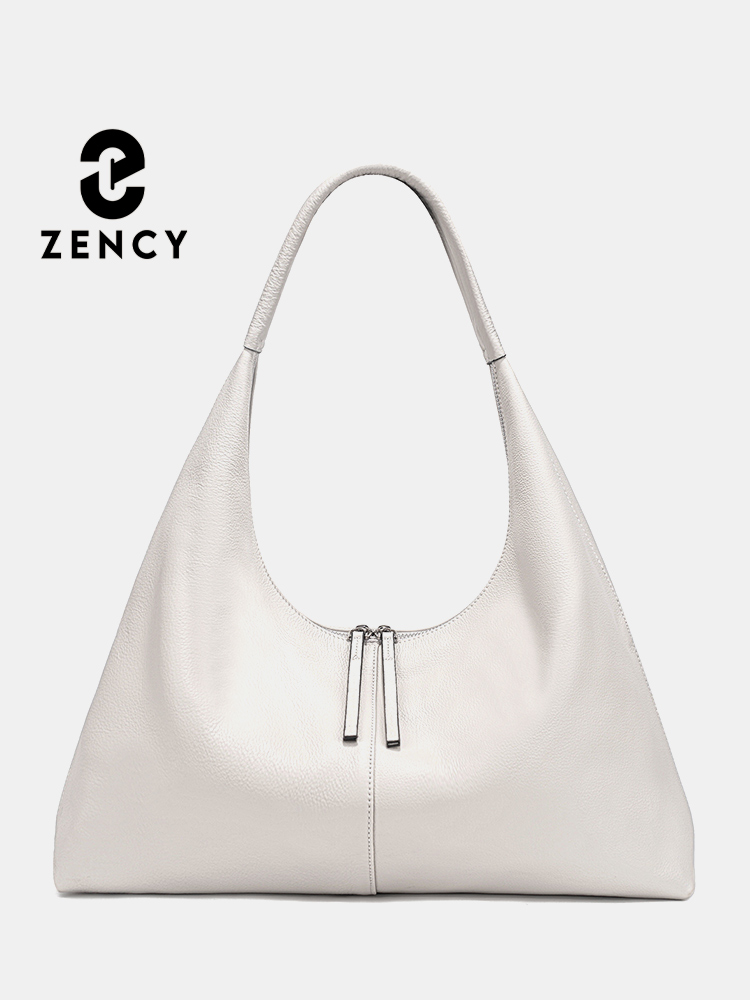 Zency Large Capacity Tote Bag  - Leather Work Bag recension och pris