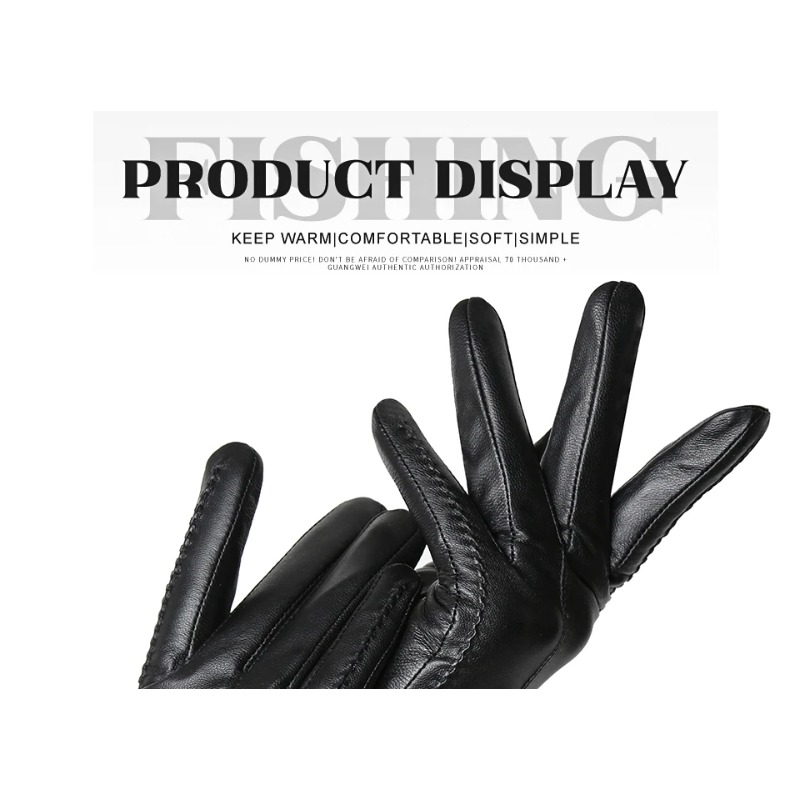 Women's Sheepskin Gloves Winte - Leather Work Winter Gloves recension och pris