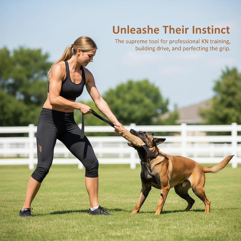 Dog Bite Tug Training Pillow I - Leatherwork Training recension och pris