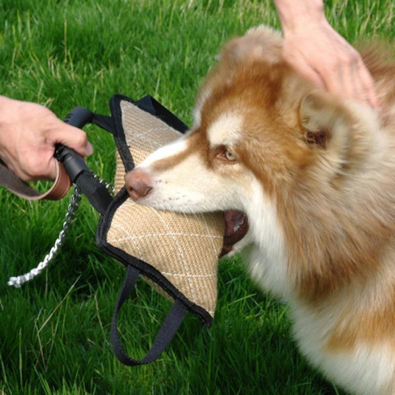 Dog Bite Tug Training Pillow I - Leatherwork Training recension och pris