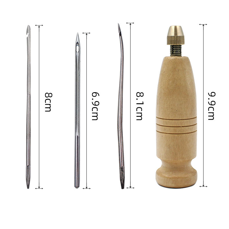 1Set DIY Leather Sewing Awl Ne - Leatherwork Needles recension och pris