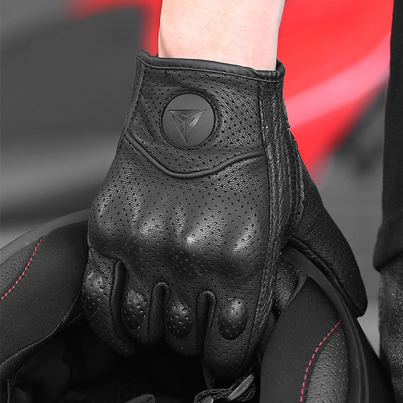 Motorcycle Gloves Men Women Mo - Leather Work Winter Gloves recension och pris