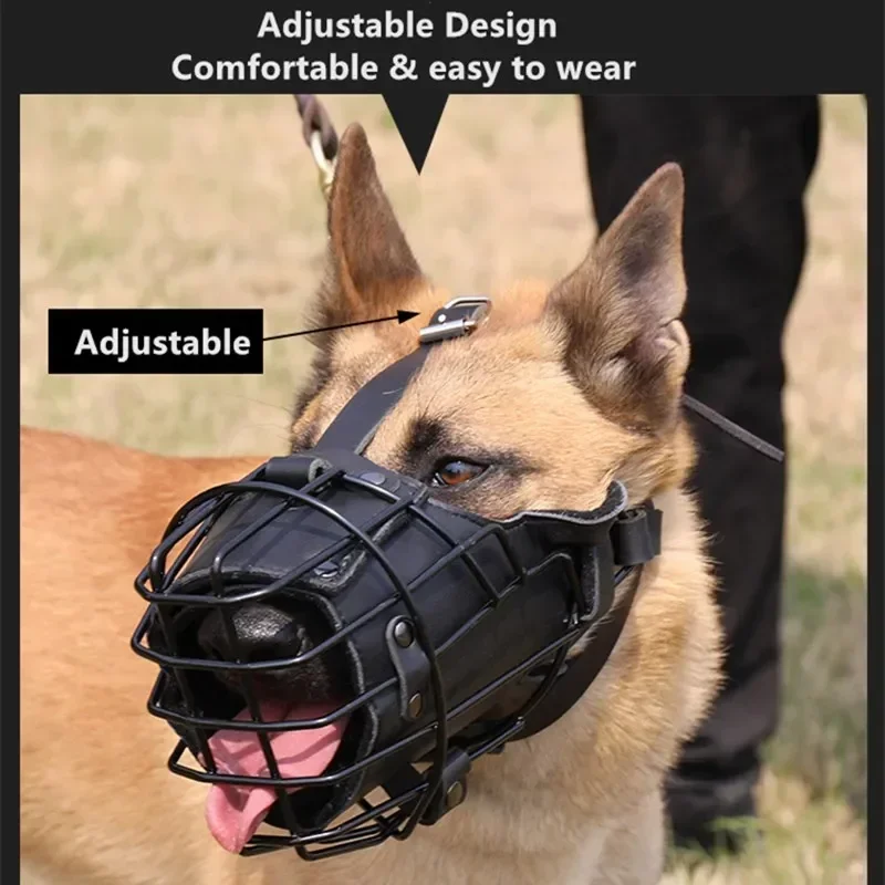 Mouth Cage German Shepherd Dog - Leatherwork Training recension och pris