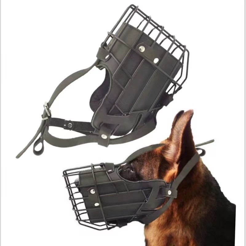 Mouth Cage German Shepherd Dog - Leatherwork Training recension och pris
