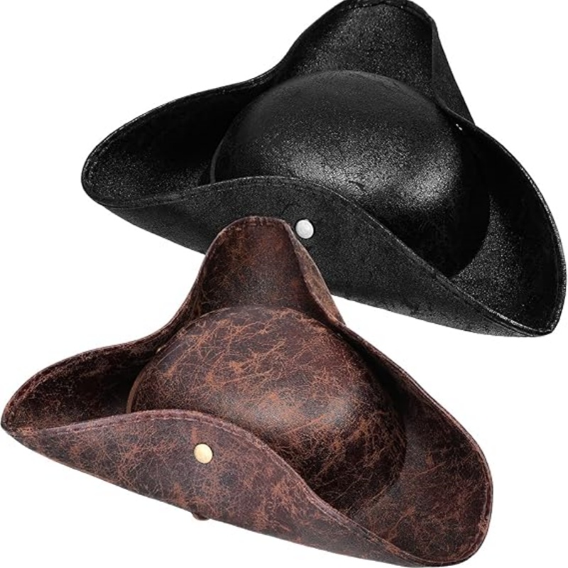 Faux Leather Pirate Hat Vintag - Leather Work Hat recension och pris