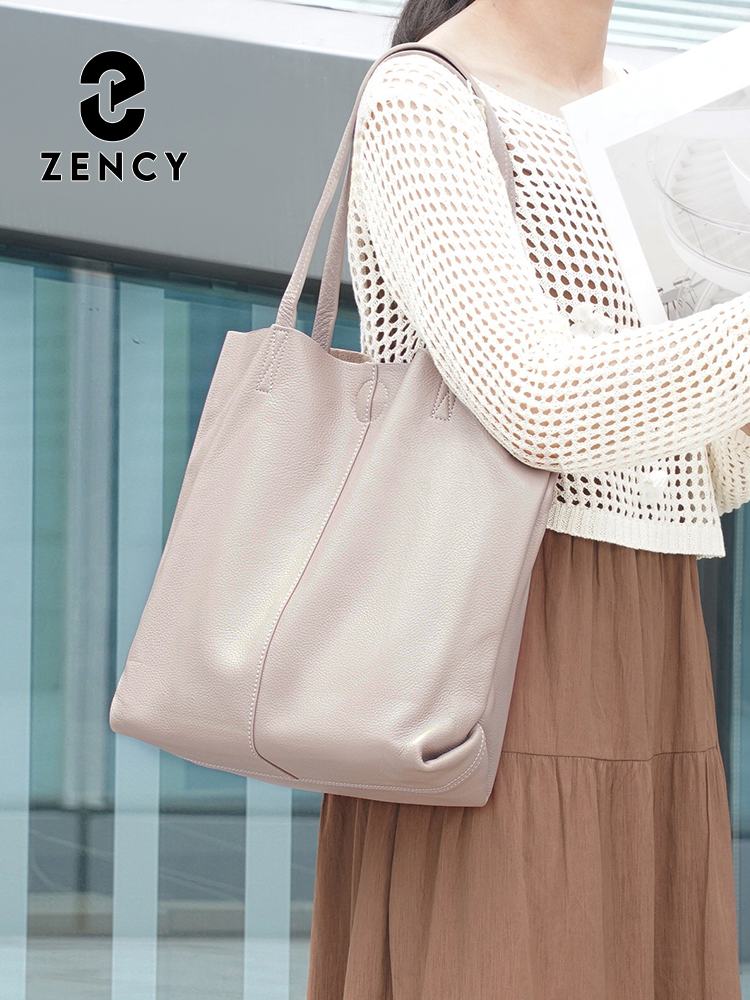 Zency Women's Large Capacity H - Leather Work Handbag recension och pris