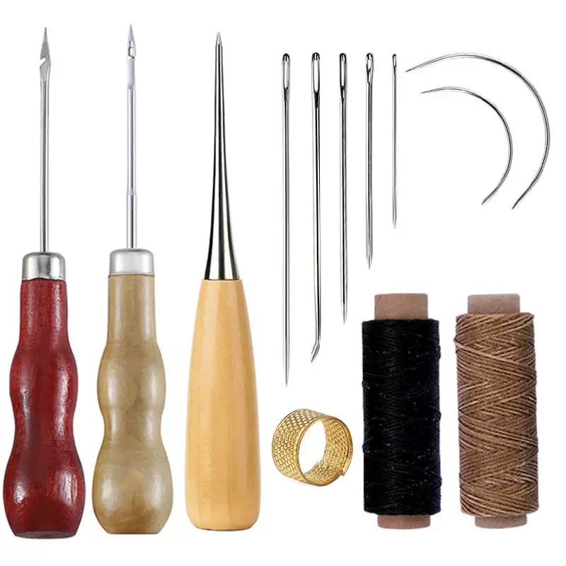 13 Pcs Leather Sewing Set Hand - Leatherwork Needles recension och pris