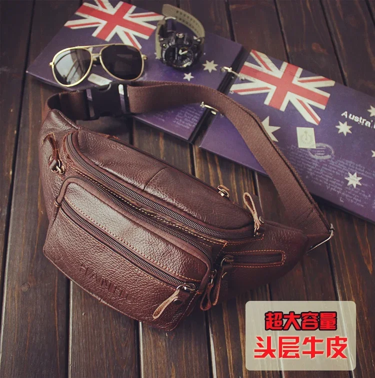 Genuine Cowhide Leather Waist  - Leatherwork Belt recension och pris