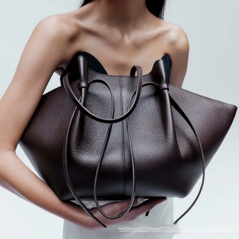 Women Leather Shoulder Bag Dum - Leather Work Handbag recension och pris