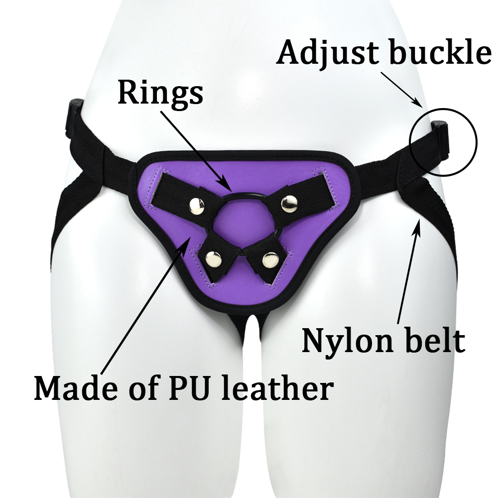 NYOTA Leather Strap-on Penis D - Leatherwork Belt recension och pris