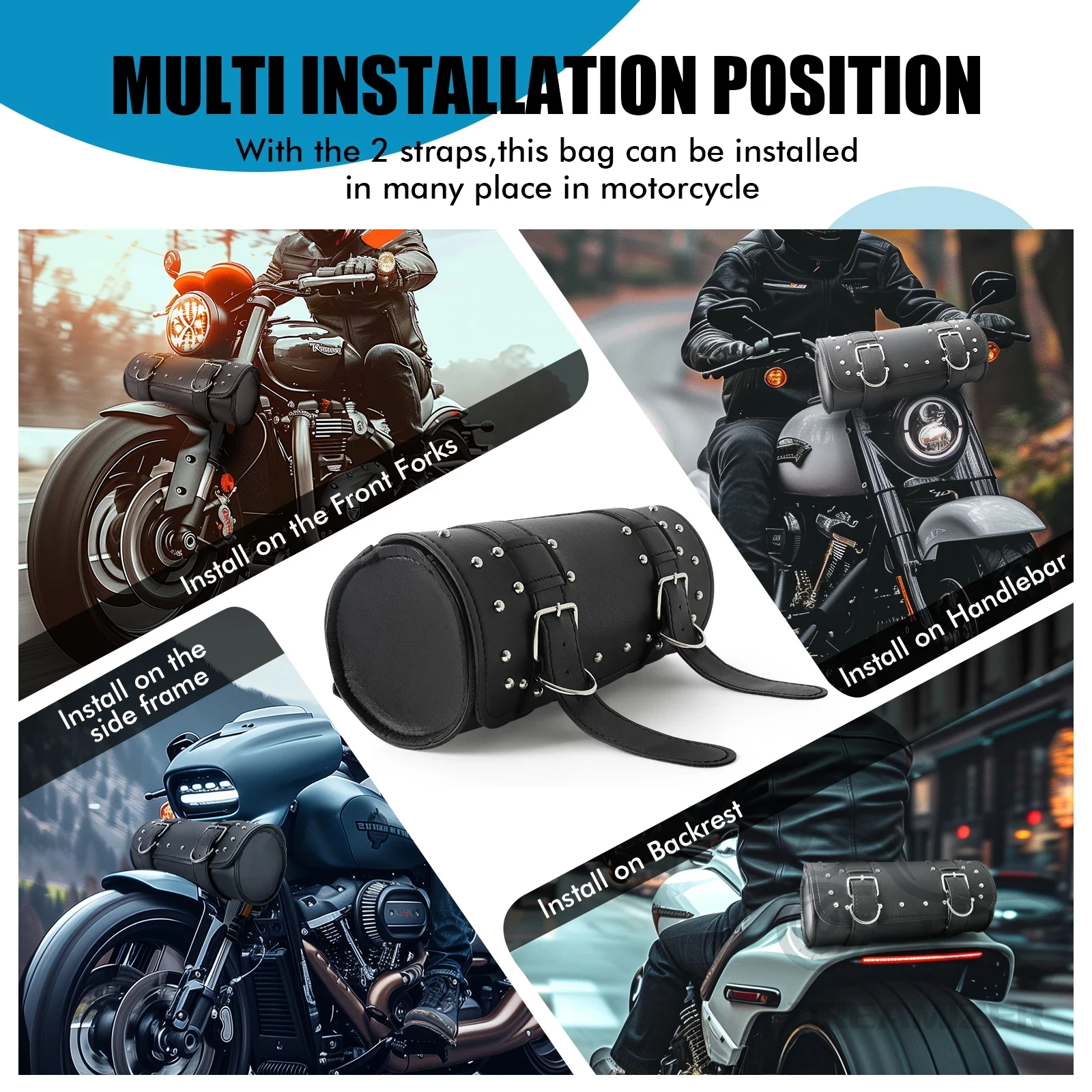 Motorcycle Front Fork Tool Tai - Leather Work Bag recension och pris