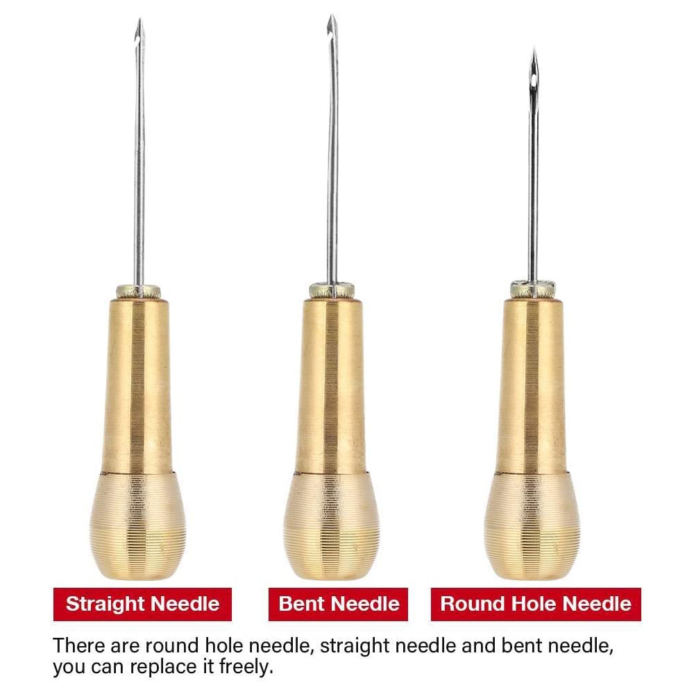 Leather Sewing Kit DIY Leather - Leatherwork Needles recension och pris