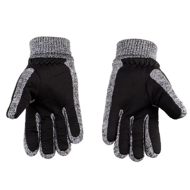 High Quality Pigskin Knitted W - Leather Work Winter Gloves recension och pris