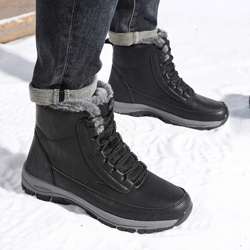 Leather Men's Winter Outdoor H - Leatherwork Training recension och pris