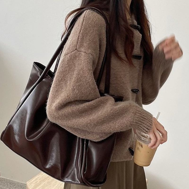 2026 Women New Vintage Shoulde - Leather Work Handbag recension och pris
