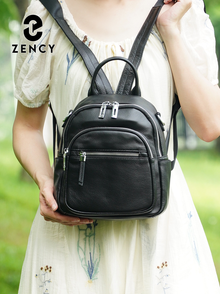 Zency Genuine Leather Small Ba - Leather Work Bag recension och pris