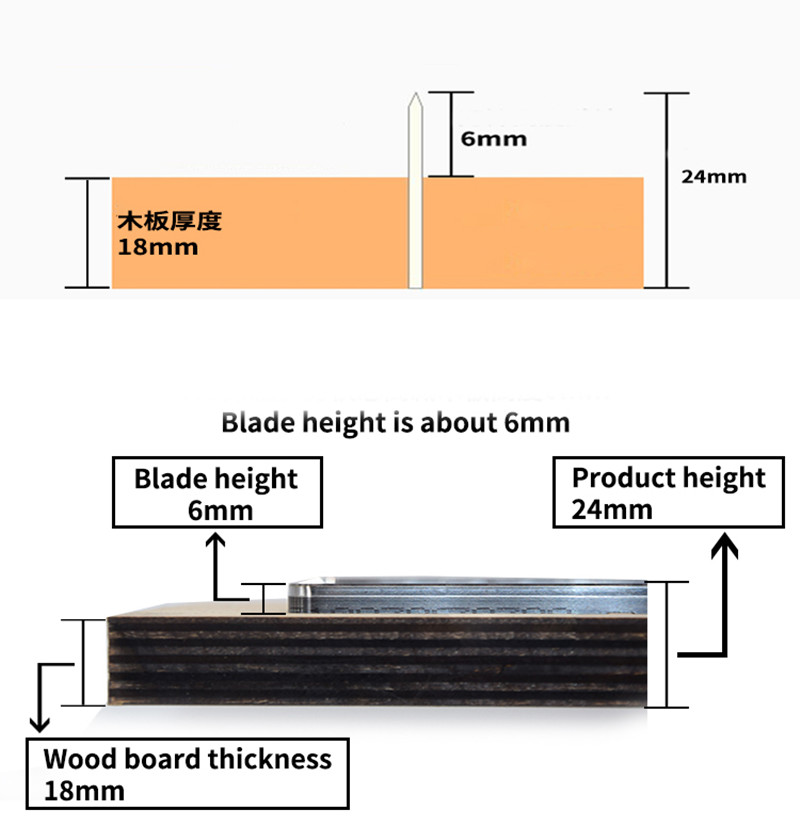 New Japan Steel Blade Wooden D - Leathercraft Japan recension och pris