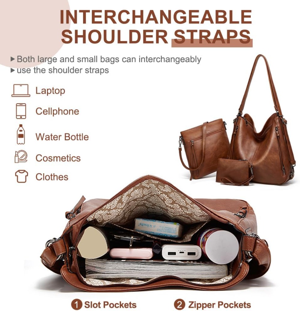 Luxury Women Tote Bag Handbags - Leather Work Handbag recension och pris