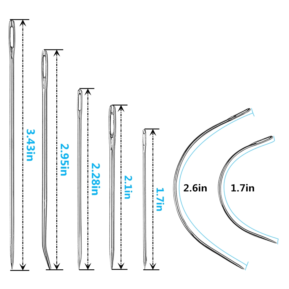 7 PCS/Pack Leather Sewing Need - Leatherwork Needles recension och pris