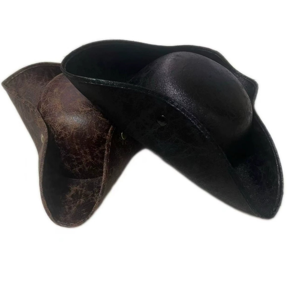 Sun Hats Faux Leather Pirate H - Leather Work Hat recension och pris