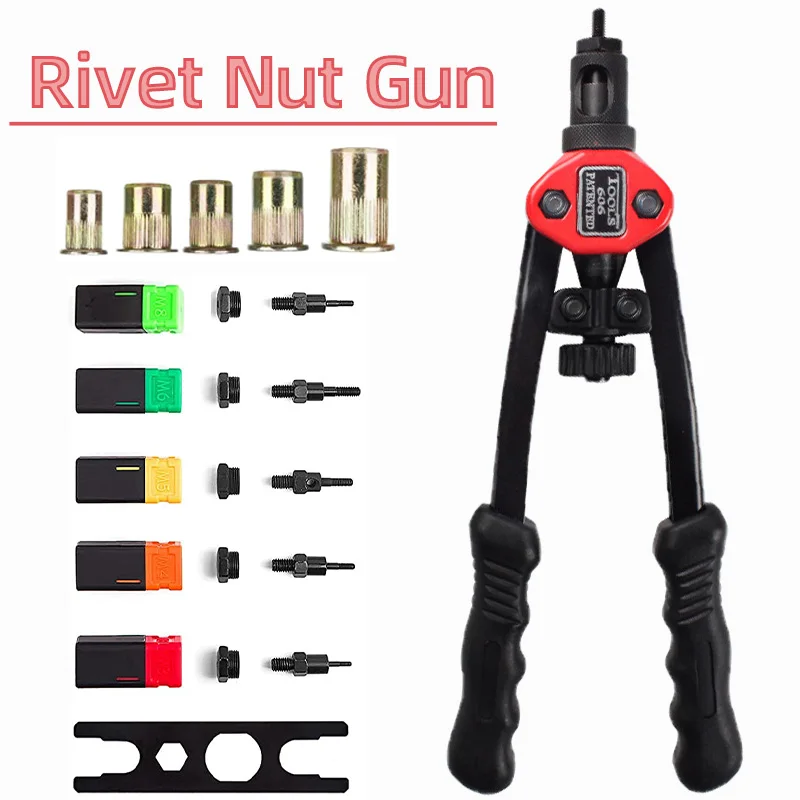 BT-606 Mandrel Rivet Nut Gun,  - Rivet Setter Tool recension och pris
