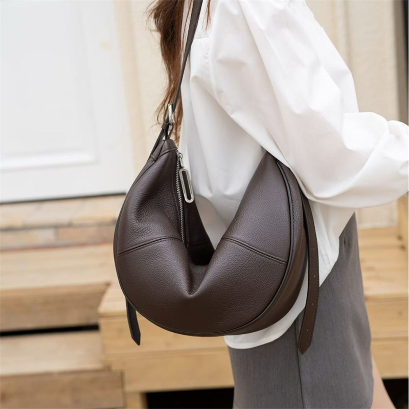 BURMINSA Soft Genuine Leather  - Leather Work Bag recension och pris
