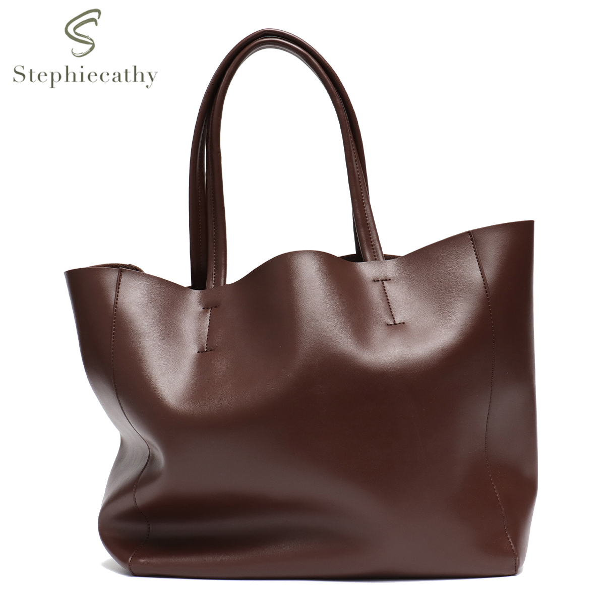 Large Capacity Tote Handbag fo - Leather Work Handbag recension och pris