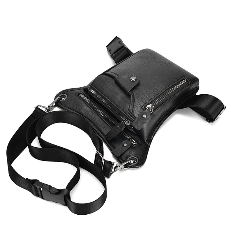Vintage Men Waist Fanny Pack D - Leatherwork Belt recension och pris