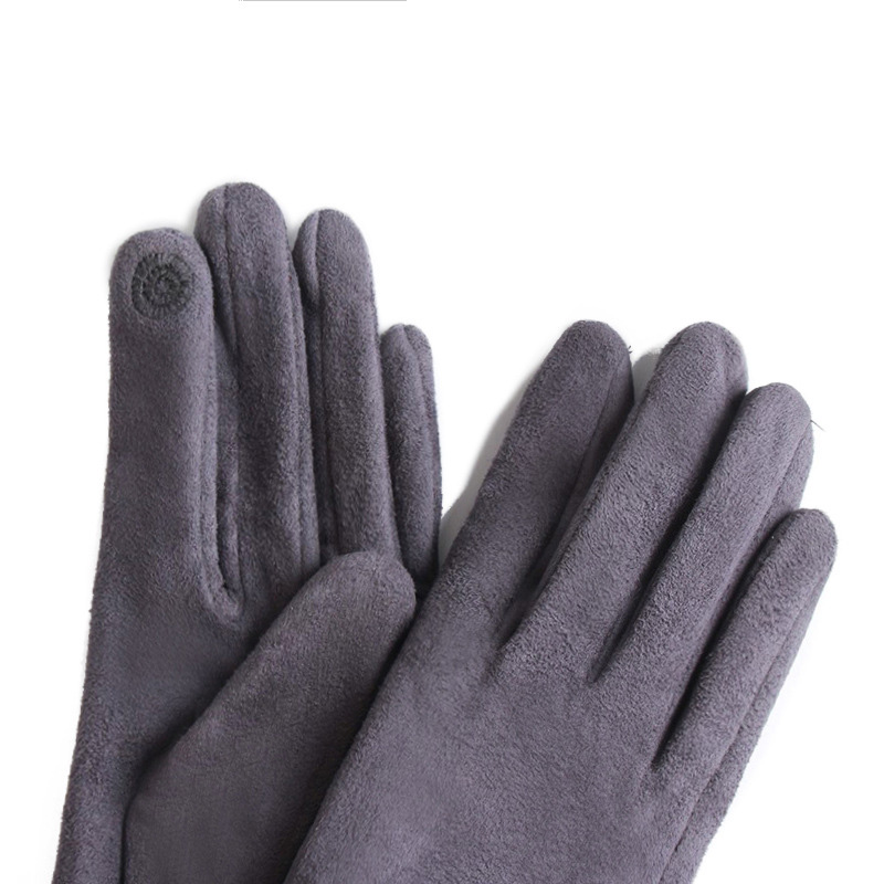 Winter Female Suede Leather Bo - Leather Work Winter Gloves recension och pris