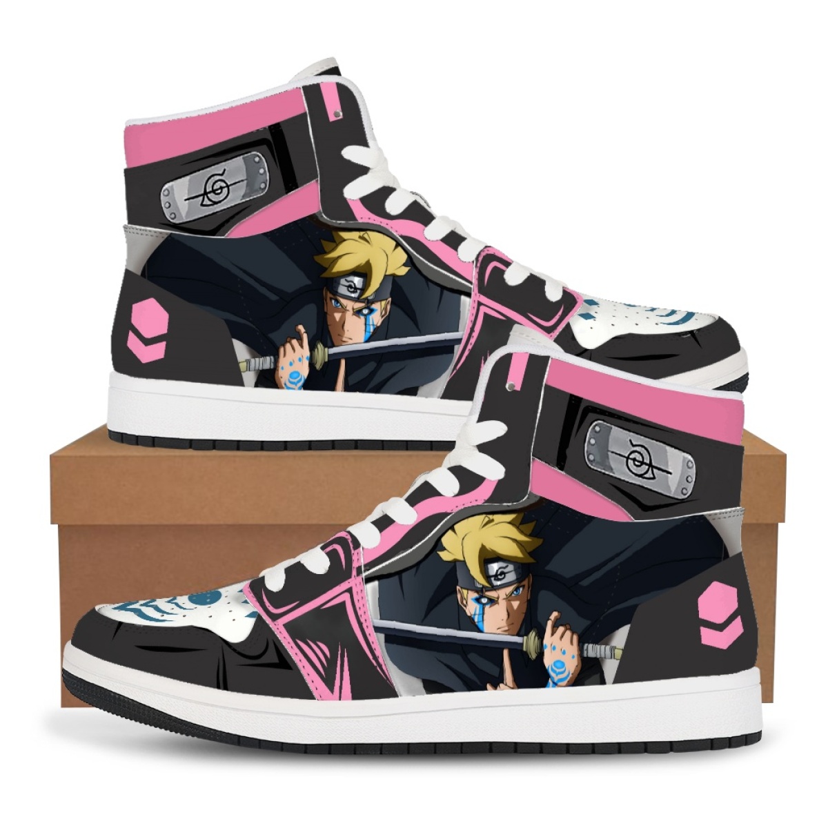 Naruto Anime High-Tops Sneaker - Leather Work Hat recension och pris