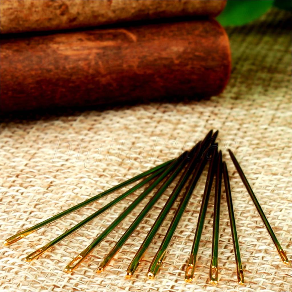 10Pcs Leathercraft Sewing Tool - Leatherwork Needles recension och pris